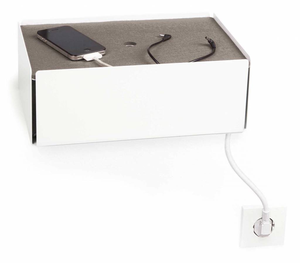 Konstantin Slawinski Opbergbox voor laders Charge Box met groene vilt