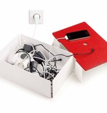Konstantin Slawinski Opbergbox voor laders Charge Box met groene vilt
