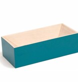 Y'a pas le feu au lac Opbergbox Les Briques blauw