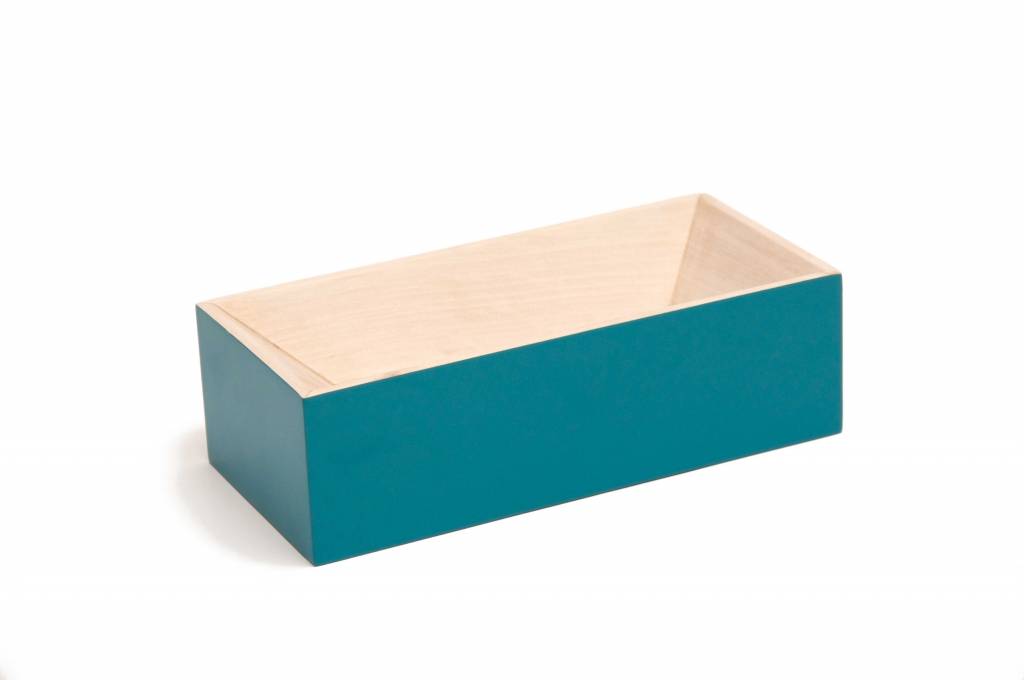 Y'a pas le feu au lac Opbergbox Les Briques blauw