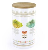 Atomic Soda Porceleinen pot met houten deksel