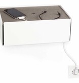 Konstantin Slawinski Opbergbox voor laders Charge Box zwart met grijze vilt