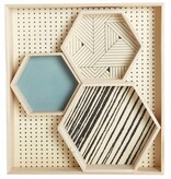 House Doctor Set van 4 opbergbakjes met verschillende prints