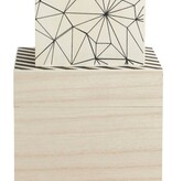 House Doctor Opbergdozen met print