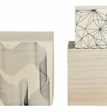 House Doctor Opbergdozen met print