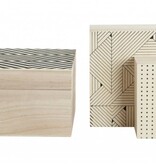 House Doctor Opbergdozen met print