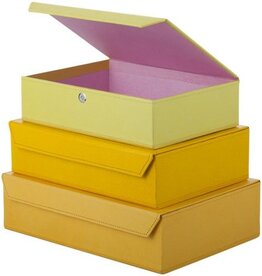 Bungalow Opbergboxen met magneetsluiting