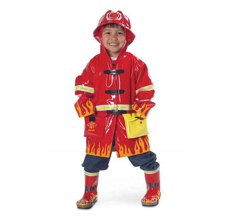 Reeraf Kidorable Waterproof Fireman 