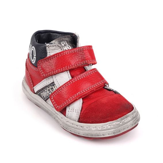 Pinocchio Pinocchio Sneaker P1523 Gomez Red Velcro