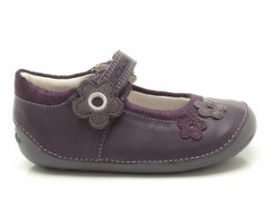 Reeraf Clarks Little Candy Purple 