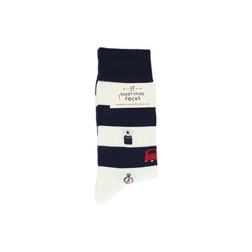 Roadtyping X Wams Socken Camping Strips - Roadtyping X Wams