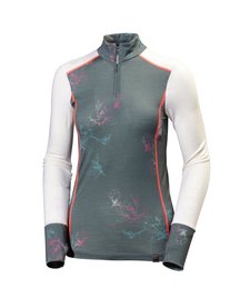 Helly Hansen W Wool Graphic 1/2 Zip