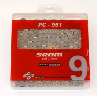 Fisher Sram PC971 9 Speed Chain 114 link