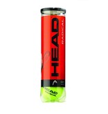 Head Head Radical Tennis Balls 4's