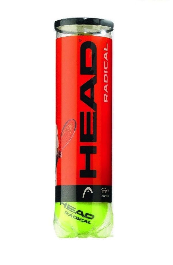 Head Head Radical Tennis Balls 4's