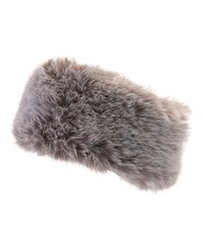Manbi Alicia Fur Headband Timber Wolf