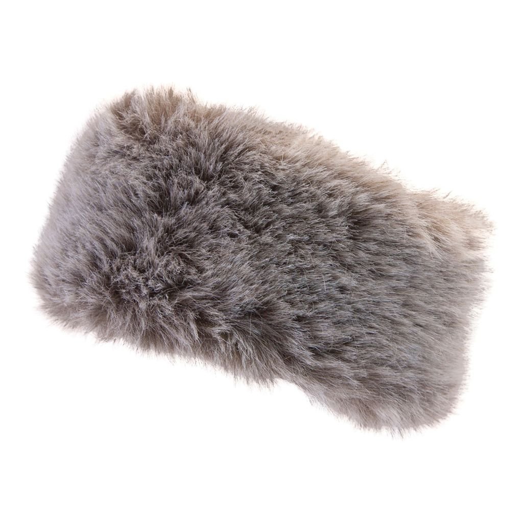 Manbi Manbi Alicia Fur Headband Timber Wolf