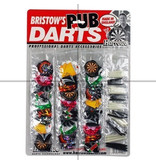 Harrows Pub Darts Flights or Stems (price for each set of 3)