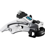 Shimano FD-TX800 Tourney TX front derailleur, top swing, dual pull, for 42/48T, 63-66