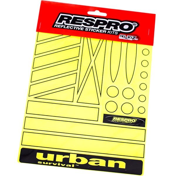 Madison Hi-Viz Fluorescent Yellow Regular Shapes