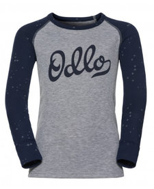 Odlo L/S Crew Neck Warm Kids