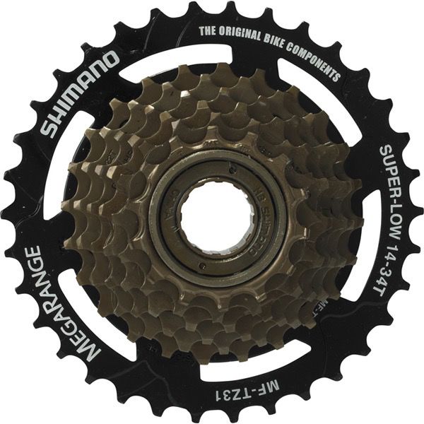 Madison MF-TZ31 7-speed multiple freewheel, 14-34 T MegaRange