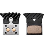Madison L04C disc brake pads, alloy backed with cooling fins, metal sintered