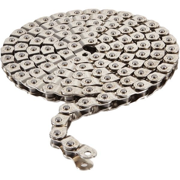 Arcane Pitch 102 Half Link Chain 1/2 x 1/8 Inch Silver 102 Links