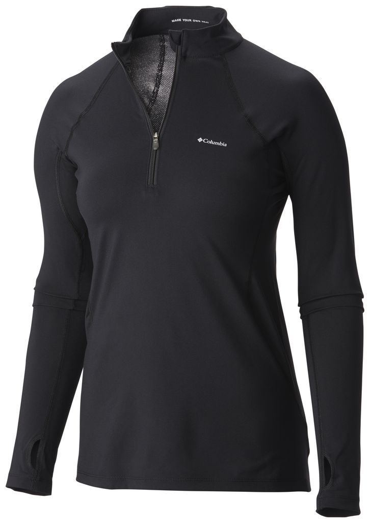 Columbia Columbia Midweight Stretch L/S 1/2 Ladies Top