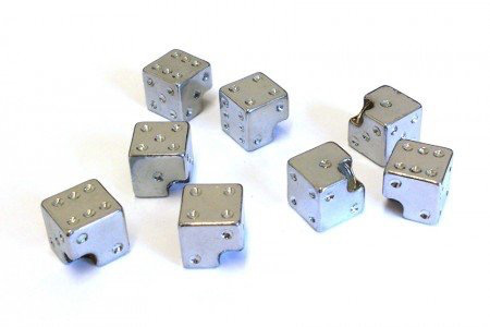 Cycle Division Dice Valve Caps (Pair)
