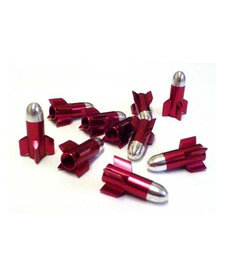 Rocket Valve Caps (Pair)