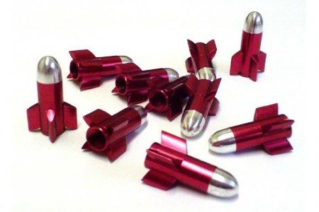 Cycle Division Rocket Valve Caps (Pair)