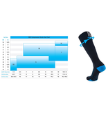M2O Ride Fast Crew Plus Compression Socks