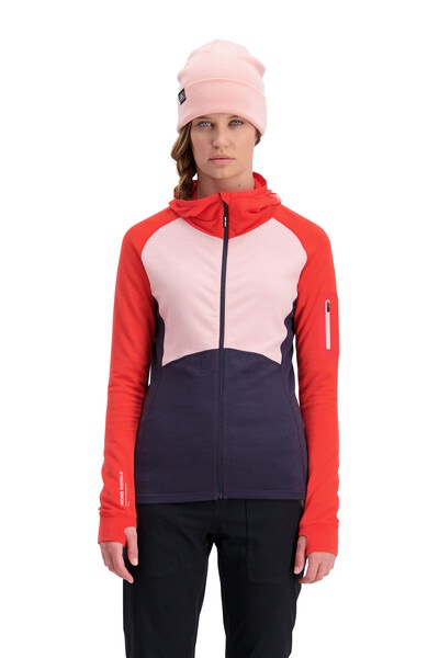 Mons Royale Mons Royale Ascend Midi Full Zip Hood