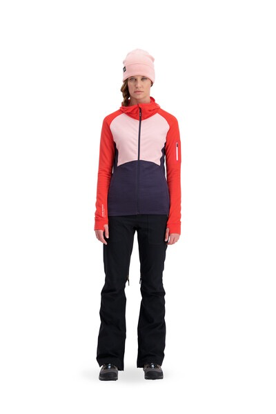 Mons Royale Mons Royale Ascend Midi Full Zip Hood
