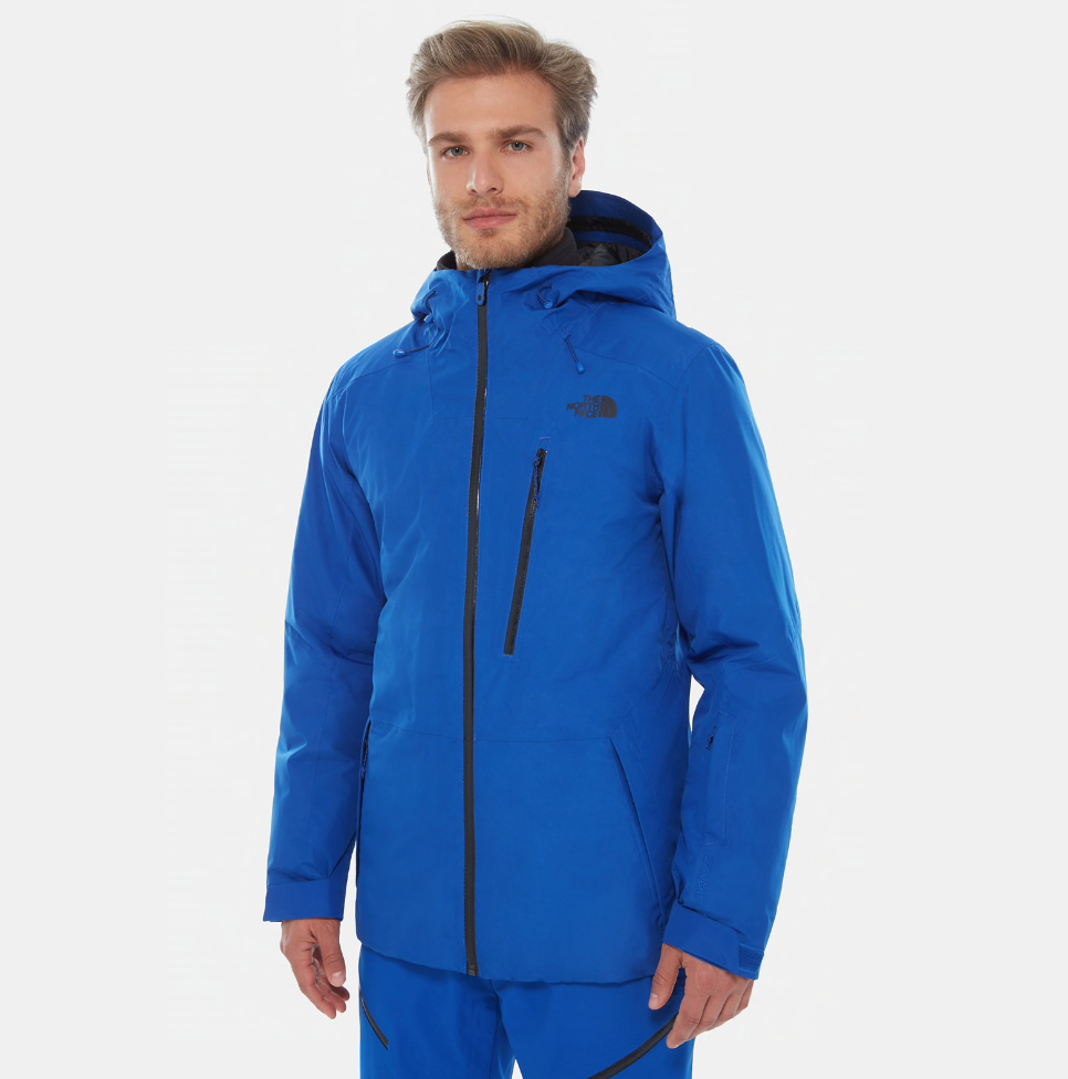 the north face descendit ski jacket in blue