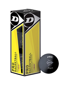 Dunlop Pro Racket Balls Box of 3
