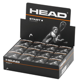 Reydon Head Start Squash Ball - Single White Dot