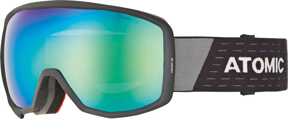 Atomic Atomic Count Jnr Spherical Black Goggle