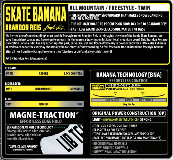 Lib Tech Lib Tech Skate Banana