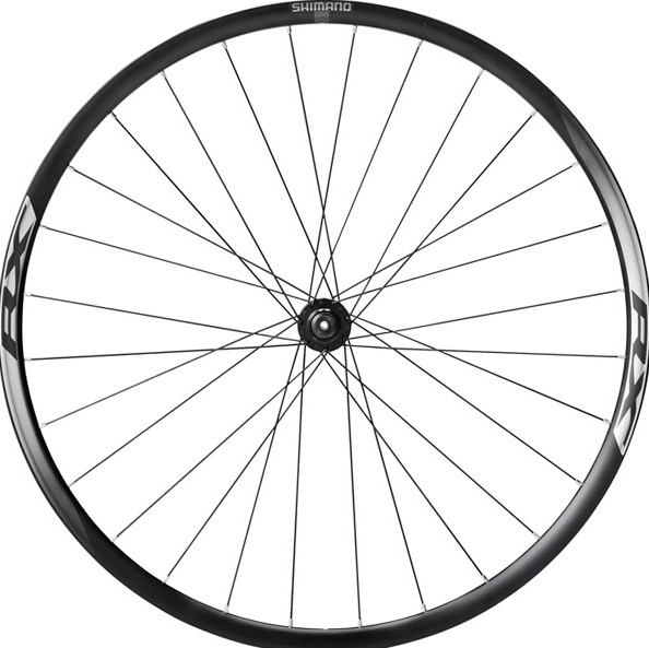 Shimano WH-RX010 Disc Road Front Wheel, Clincher 24mm, Black