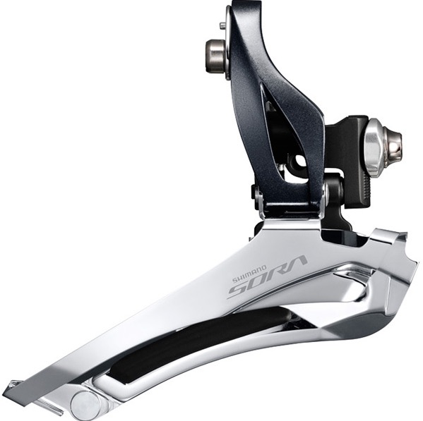 Shimano Front Derailleur FD-R3030Sora 9-Speed, Triple Braze-on
