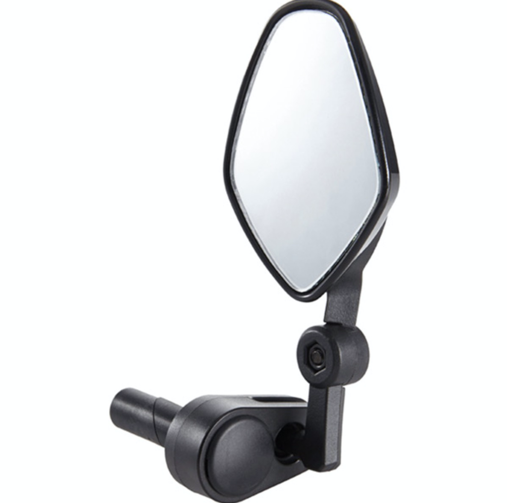 M Part Commute Mirror Internal Bar-End Clamp Black