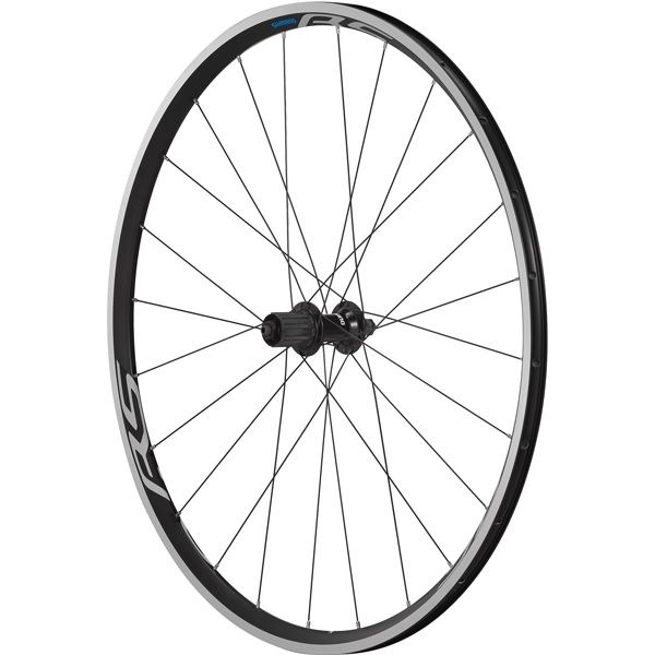 WH-RS100 clincher wheel, 9/10/11-speed, 130 mm Q/R axle, rear, black