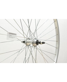 700c Rear Wheel S/S F/WHL Silver Hybrid