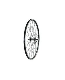 26” QR Double Wall MTB Black Front Wheel