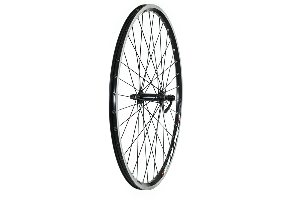 Raleigh 26” QR Double Wall MTB Black Front Wheel