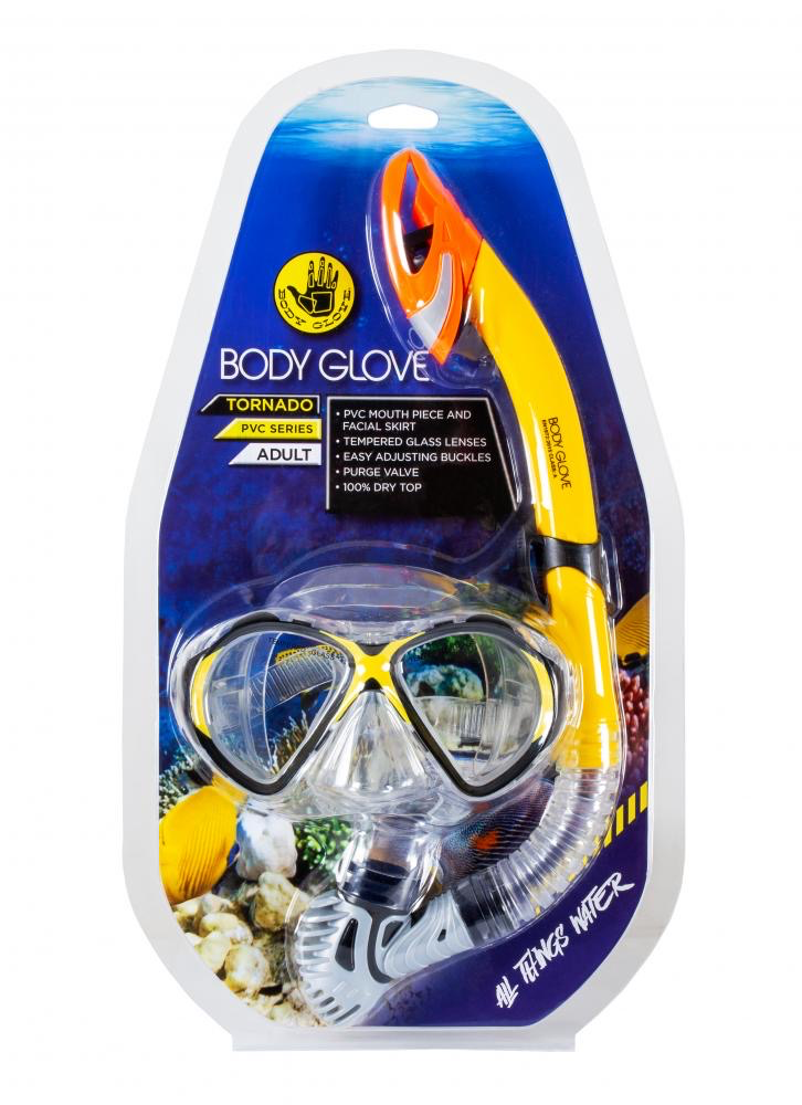 Body Glove Body Glove Tornado Snorkel & Mask Set Adult