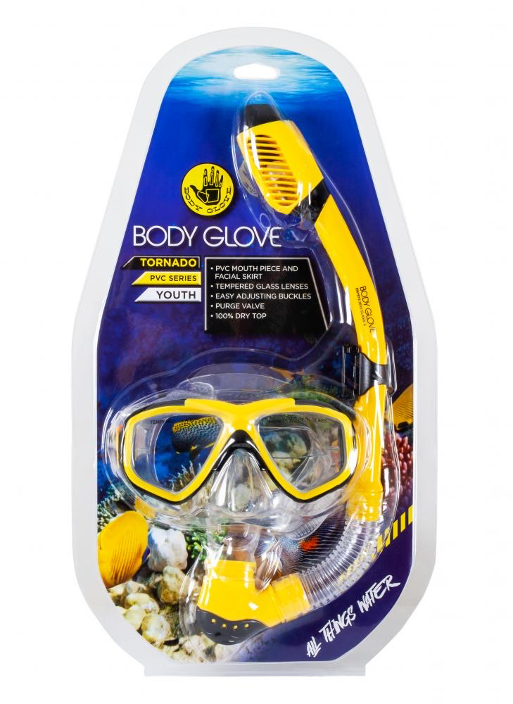 Body Glove Body Glove Tornado Snorkel & Mask Set Youth