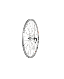26” Front Wheel Double Wall MTB Silver QR